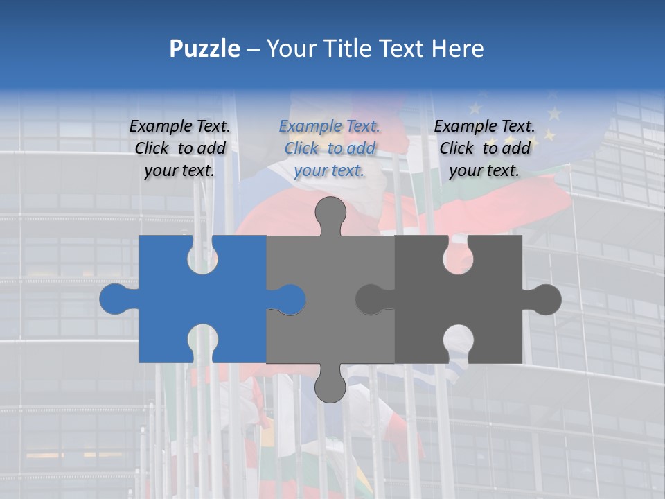 Europe Council Coloured PowerPoint Template