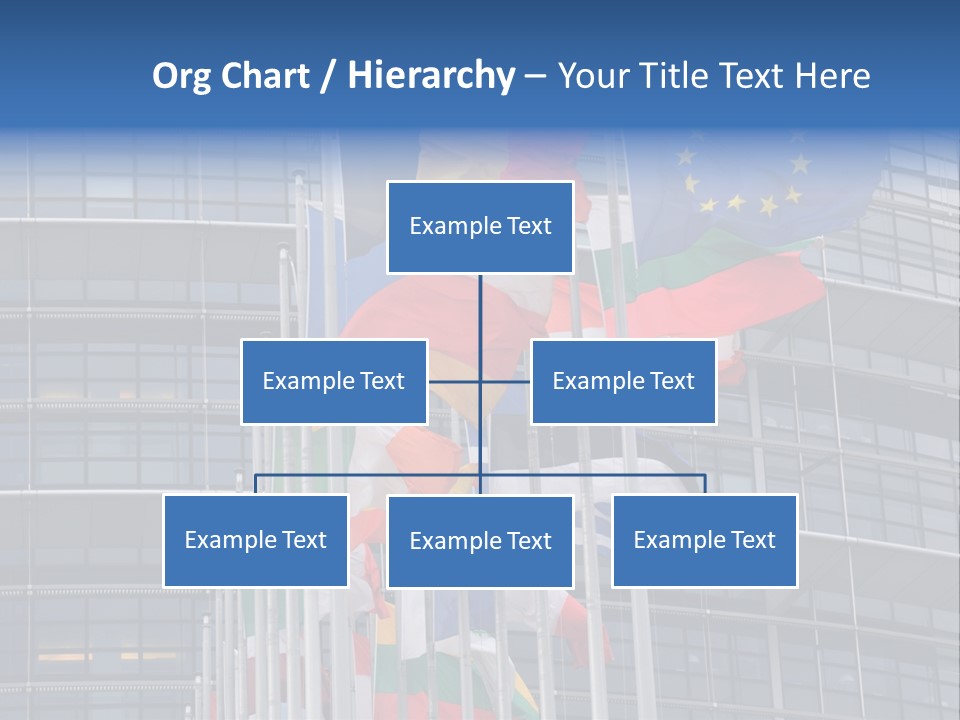 Europe Council Coloured PowerPoint Template