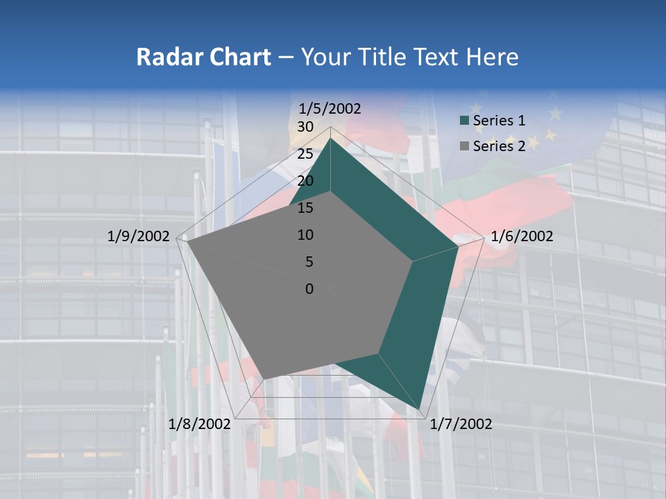 Europe Council Coloured PowerPoint Template
