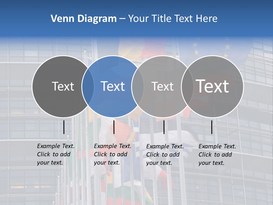 Europe Council Coloured PowerPoint Template