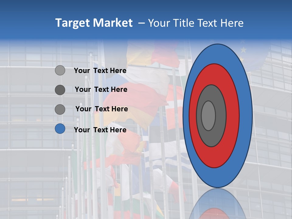 Europe Council Coloured PowerPoint Template