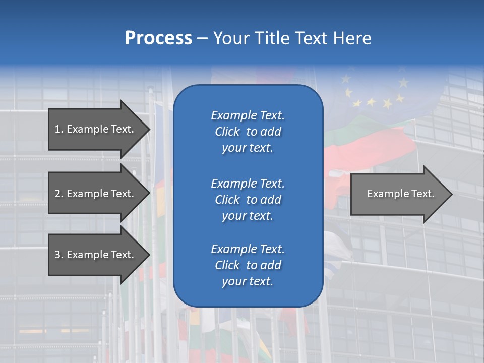 Europe Council Coloured PowerPoint Template
