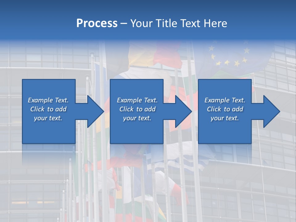 Europe Council Coloured PowerPoint Template