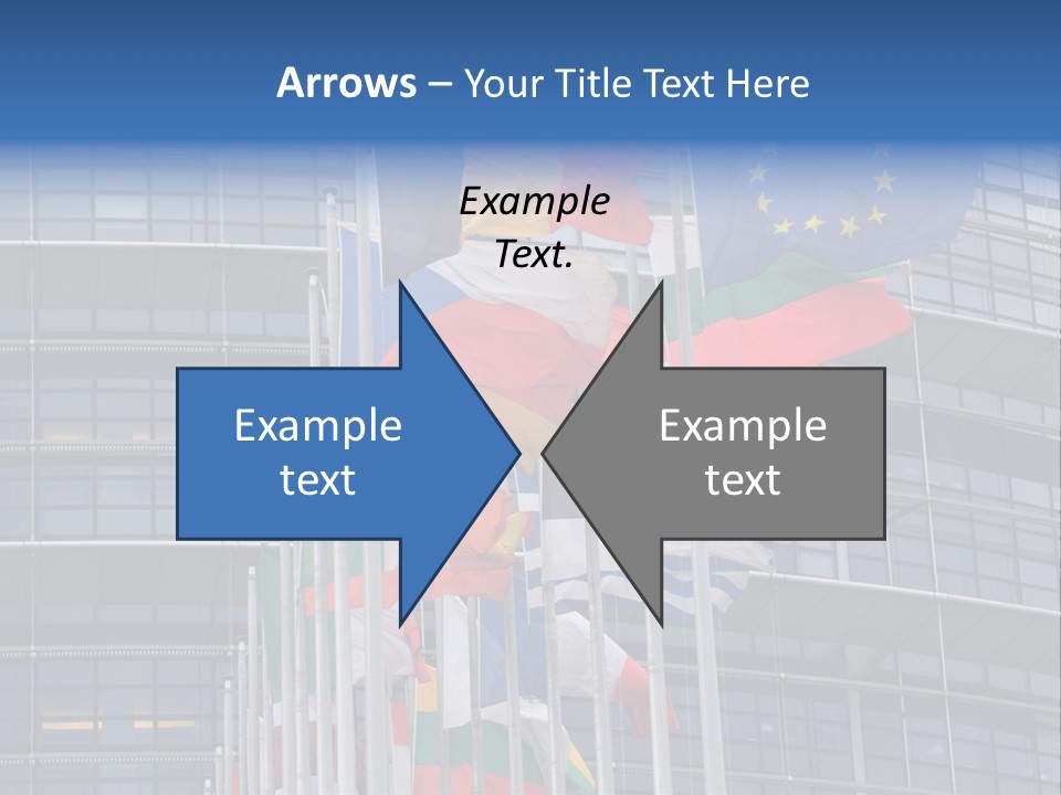 Europe Council Coloured PowerPoint Template
