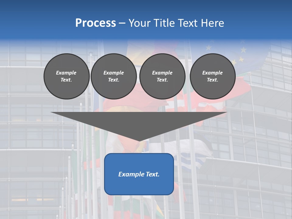 Europe Council Coloured PowerPoint Template