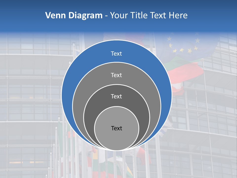 Europe Council Coloured PowerPoint Template