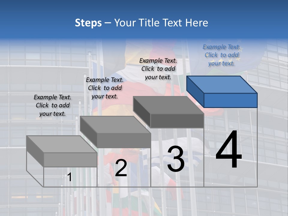Europe Council Coloured PowerPoint Template