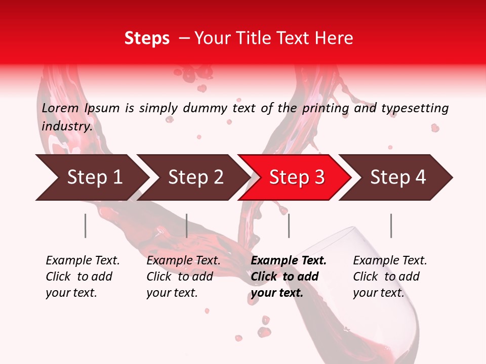 Relaxation Menu Background PowerPoint Template