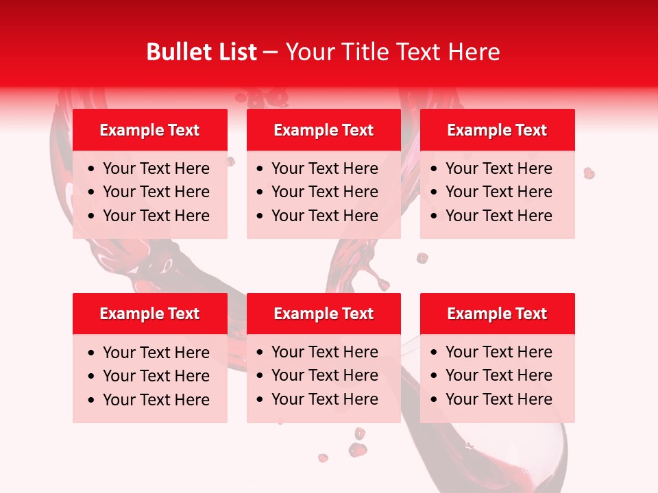 Relaxation Menu Background PowerPoint Template