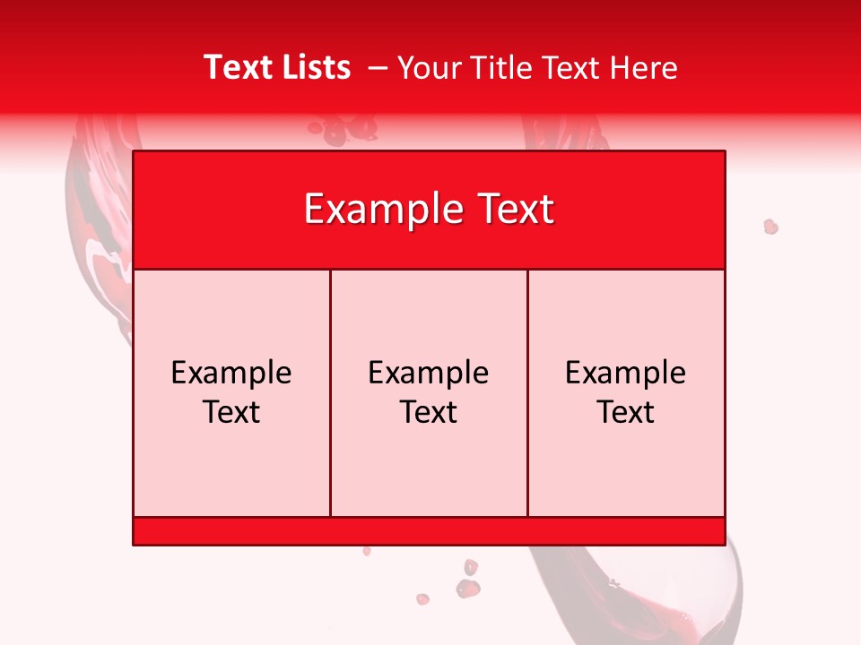 Relaxation Menu Background PowerPoint Template