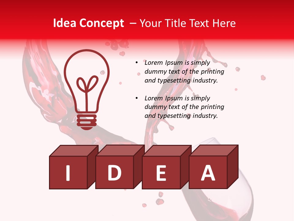 Relaxation Menu Background PowerPoint Template