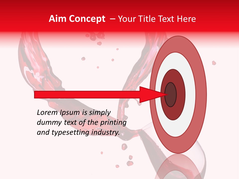 Relaxation Menu Background PowerPoint Template