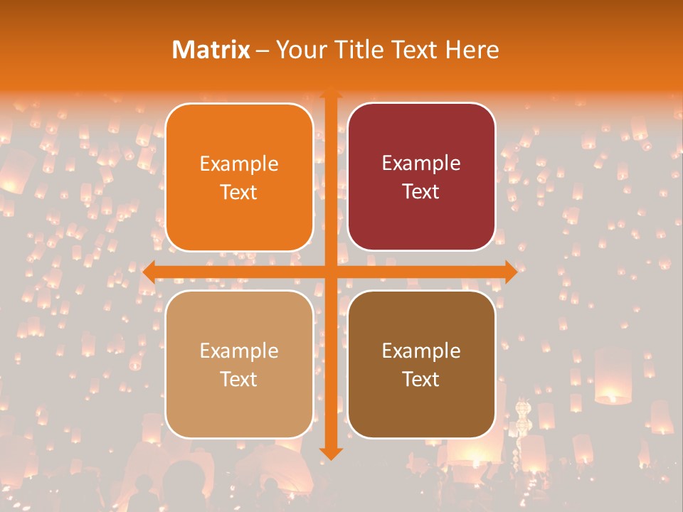 Star Family Symbol PowerPoint Template