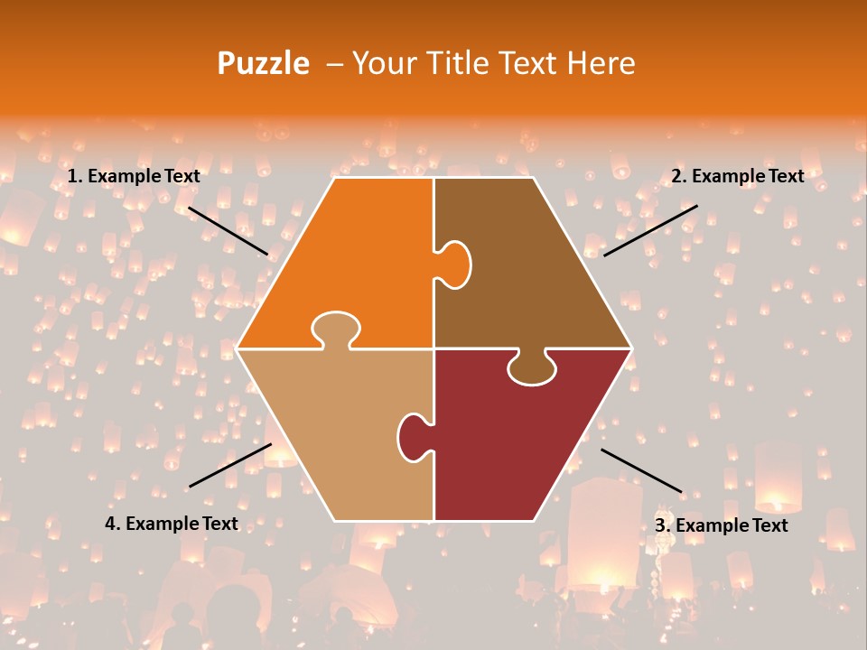 Star Family Symbol PowerPoint Template