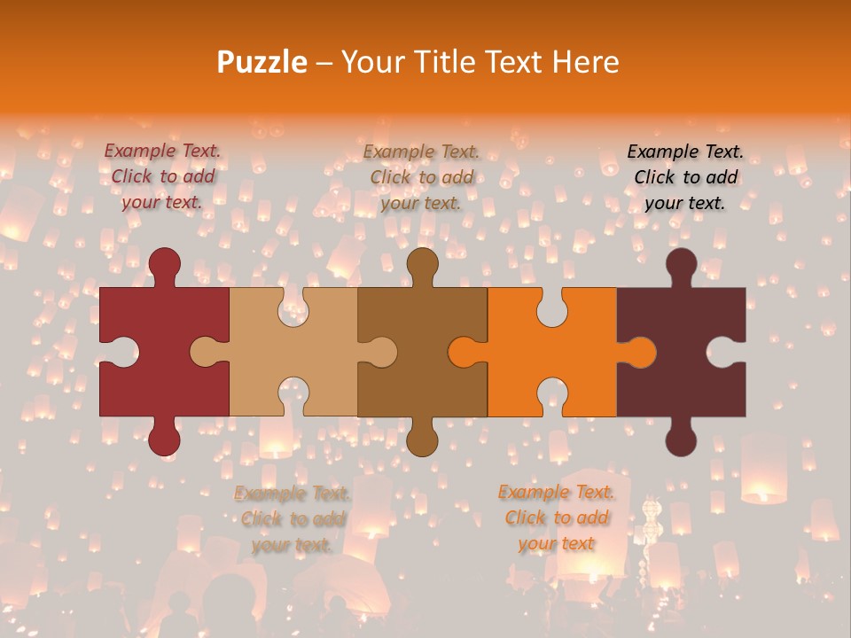 Star Family Symbol PowerPoint Template