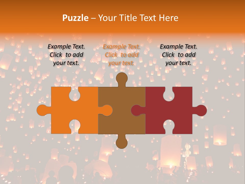 Star Family Symbol PowerPoint Template