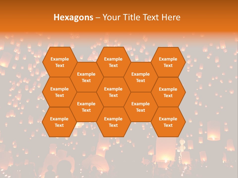 Star Family Symbol PowerPoint Template