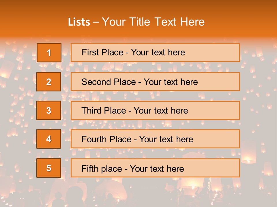 Star Family Symbol PowerPoint Template