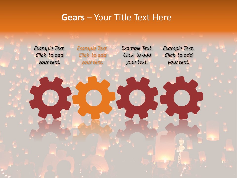 Star Family Symbol PowerPoint Template