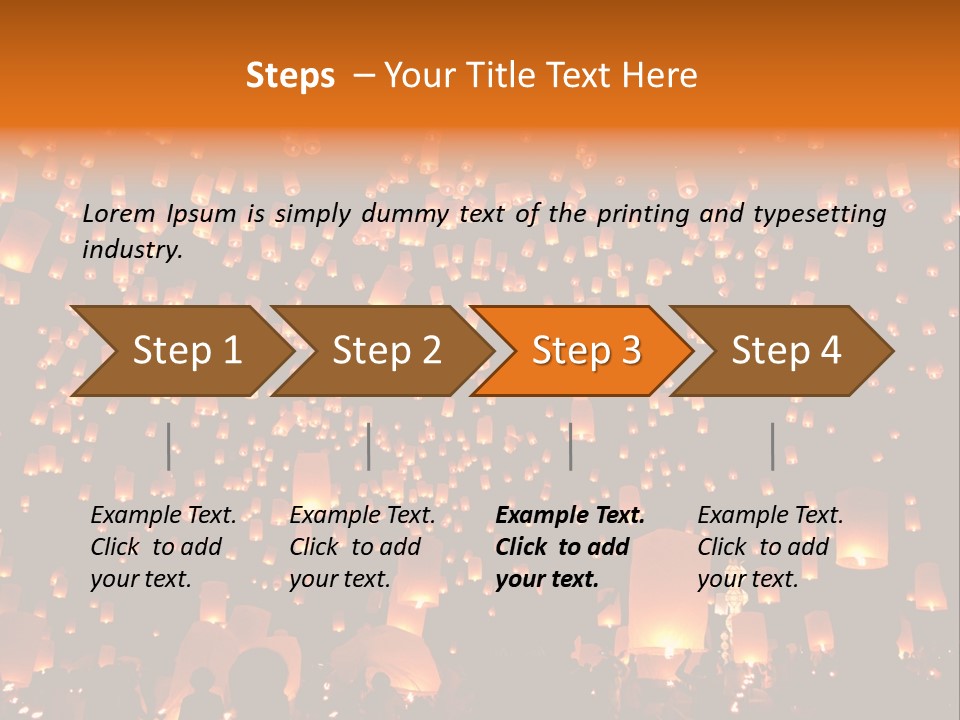 Star Family Symbol PowerPoint Template