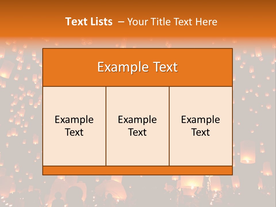 Star Family Symbol PowerPoint Template