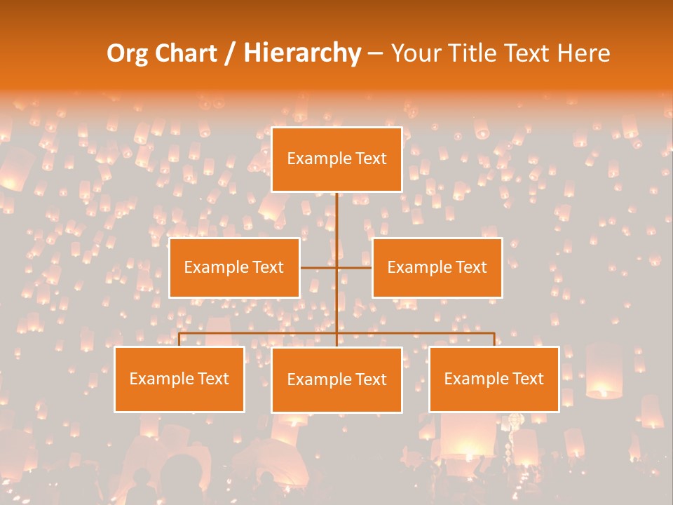 Star Family Symbol PowerPoint Template