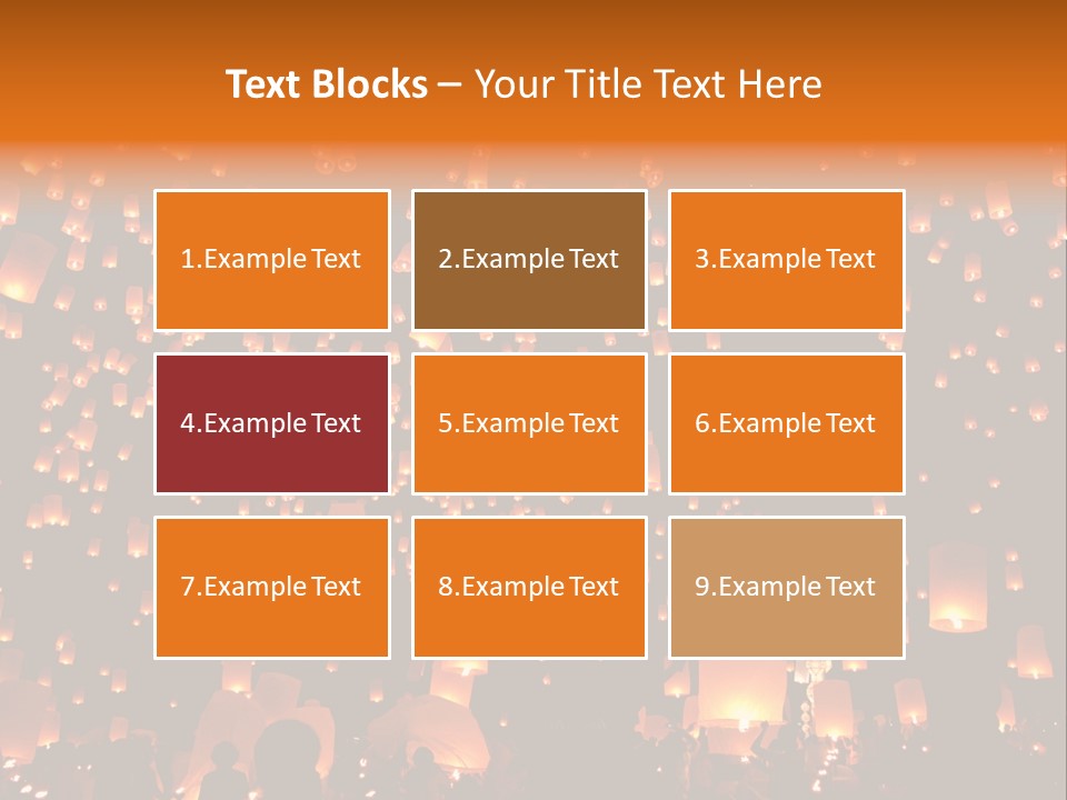 Star Family Symbol PowerPoint Template