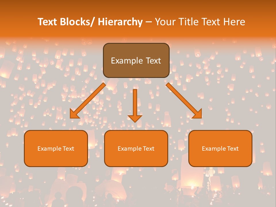 Star Family Symbol PowerPoint Template