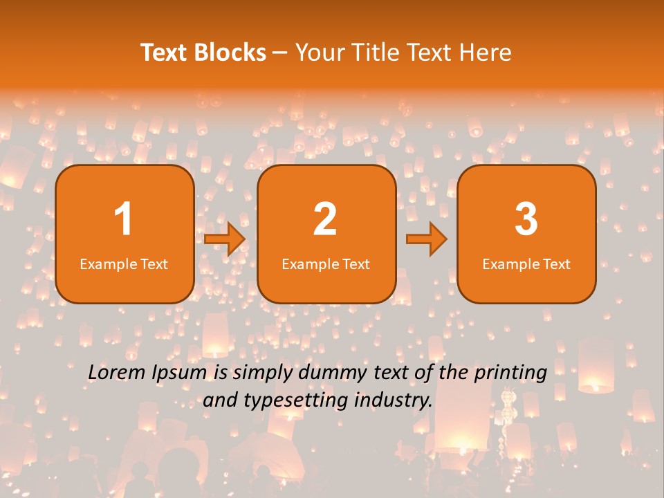 Star Family Symbol PowerPoint Template