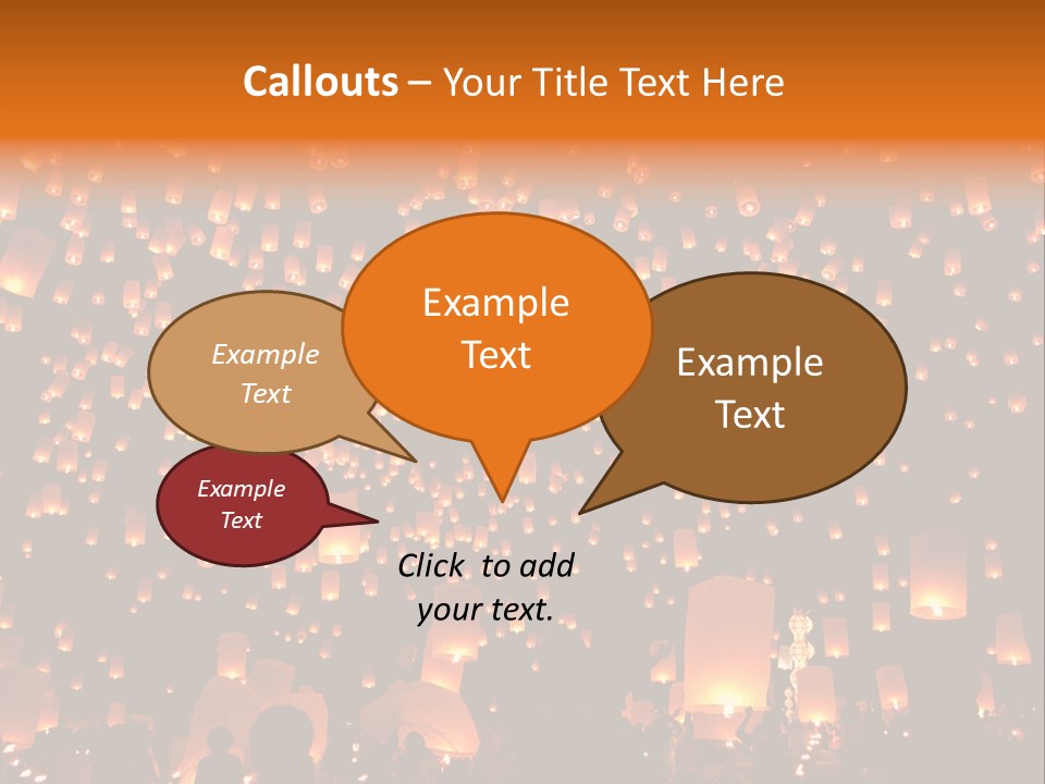 Star Family Symbol PowerPoint Template