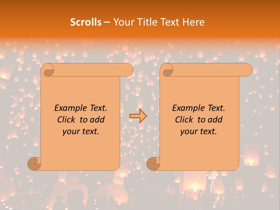 Star Family Symbol PowerPoint Template