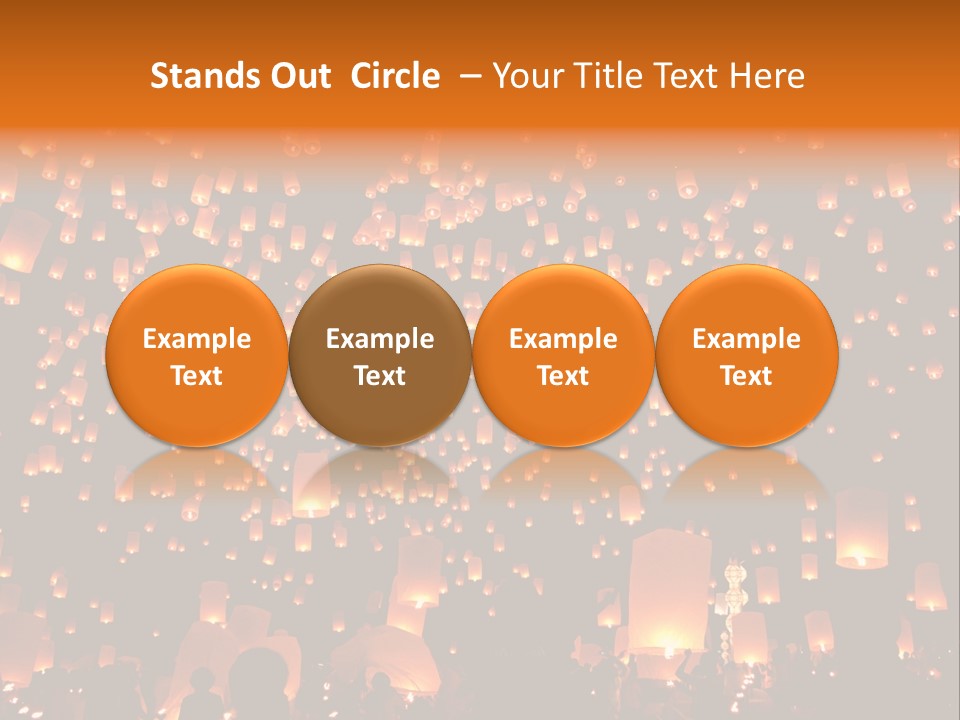 Star Family Symbol PowerPoint Template