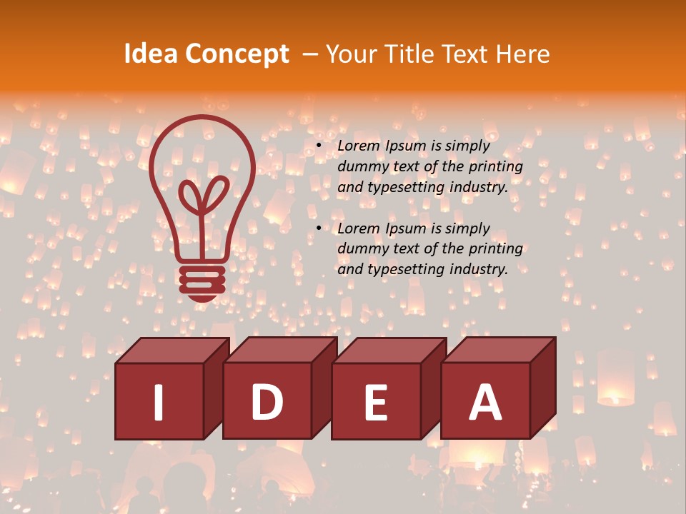 Star Family Symbol PowerPoint Template