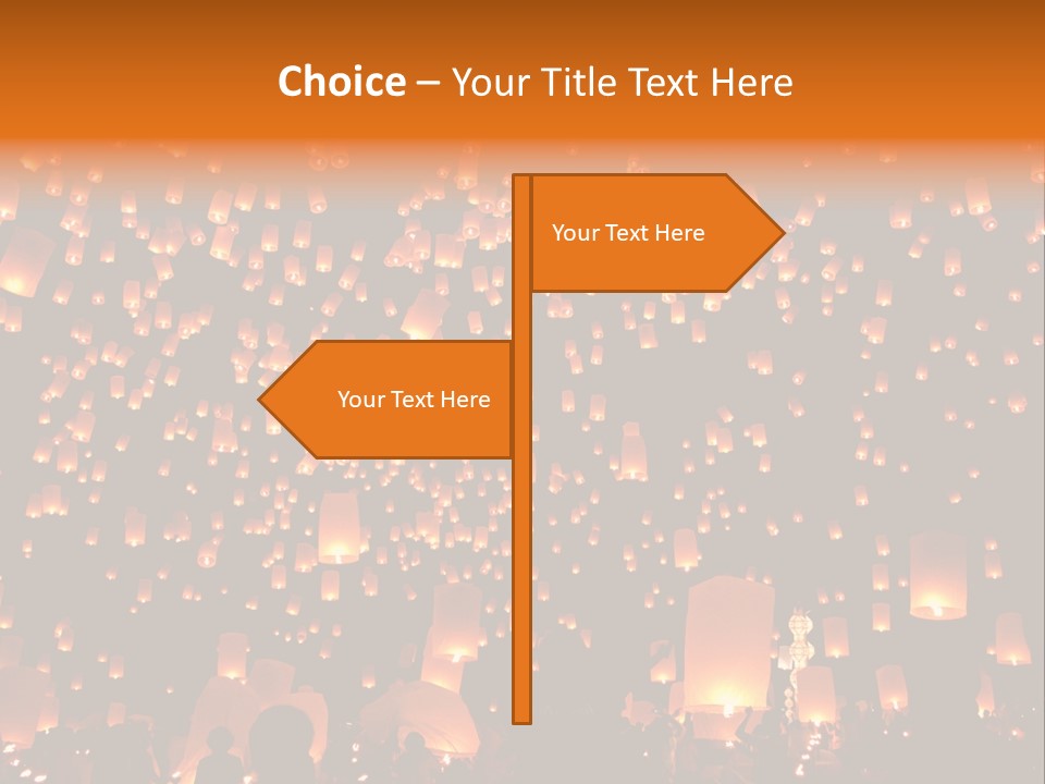 Star Family Symbol PowerPoint Template