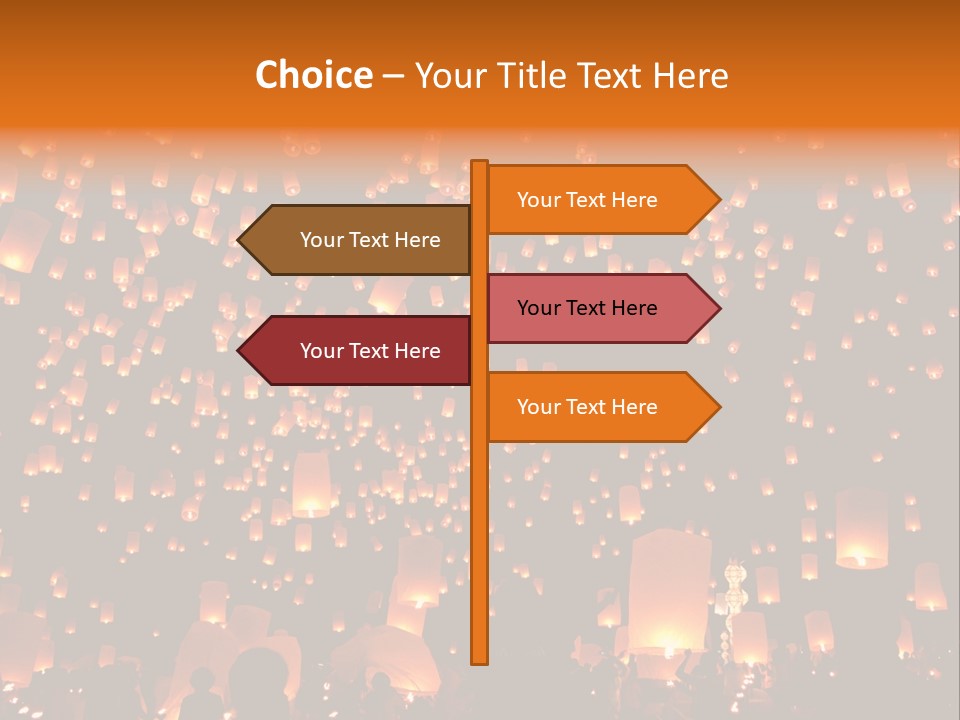 Star Family Symbol PowerPoint Template