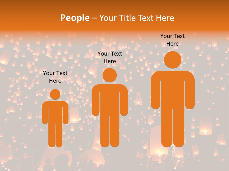 Star Family Symbol PowerPoint Template