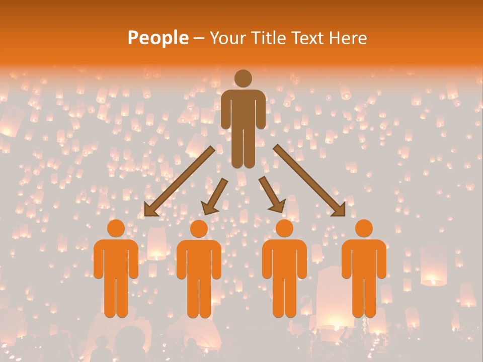 Star Family Symbol PowerPoint Template