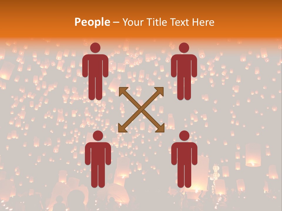 Star Family Symbol PowerPoint Template