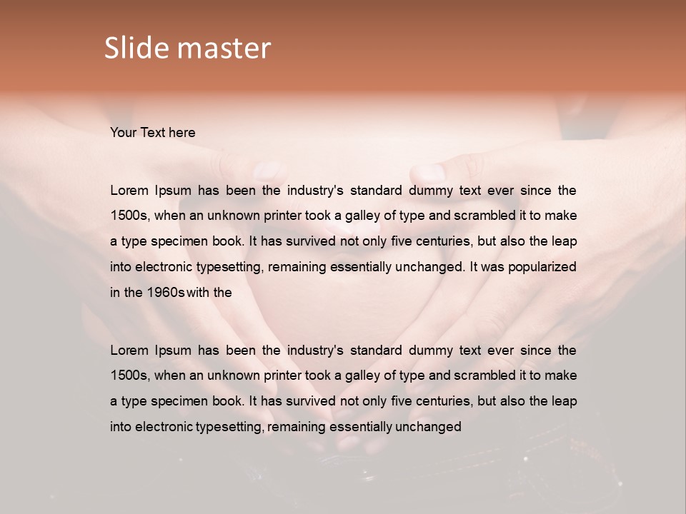 Caress Health People PowerPoint Template