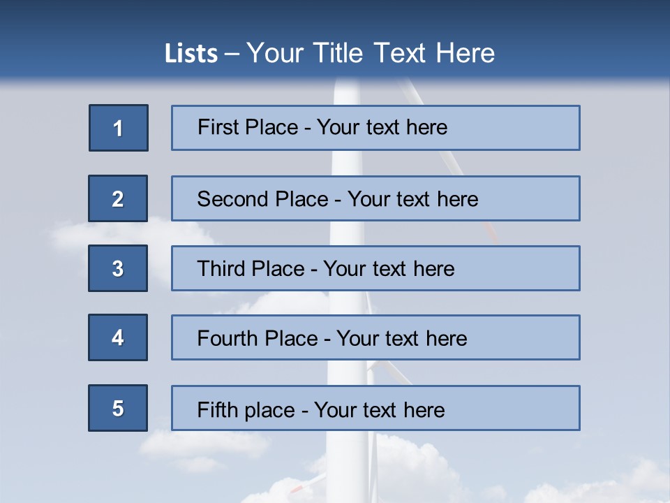 Sustainability Target Cloud PowerPoint Template