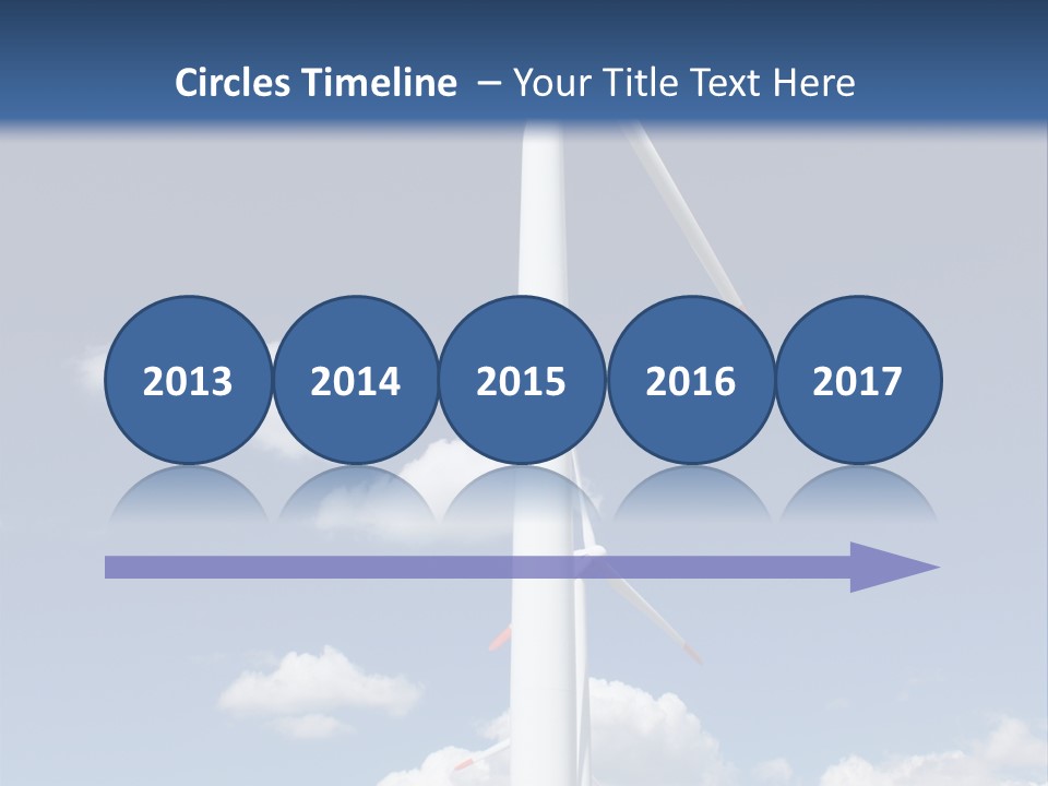 Sustainability Target Cloud PowerPoint Template