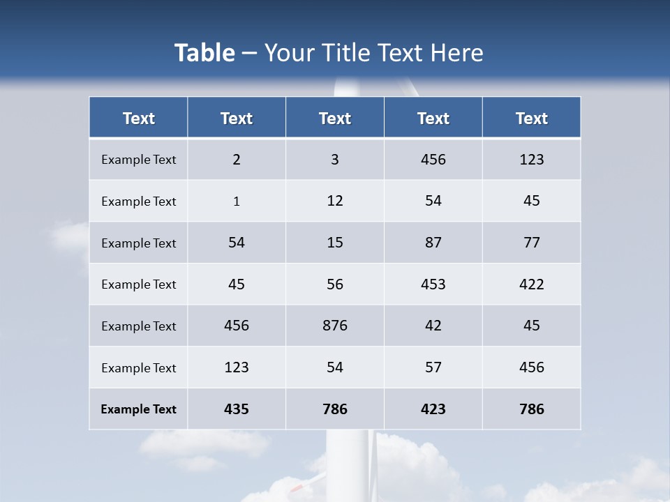 Sustainability Target Cloud PowerPoint Template