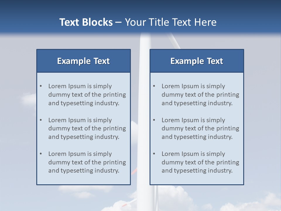 Sustainability Target Cloud PowerPoint Template