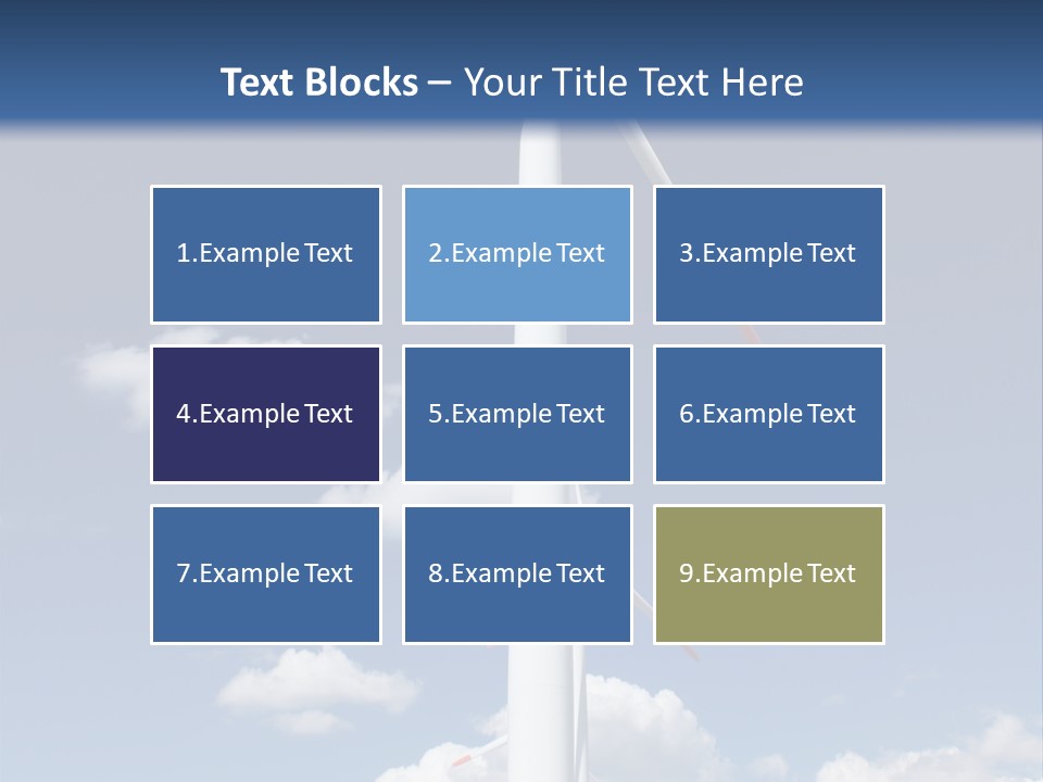Sustainability Target Cloud PowerPoint Template