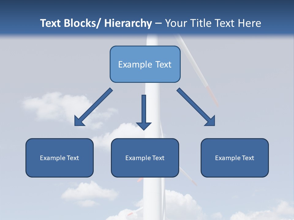 Sustainability Target Cloud PowerPoint Template