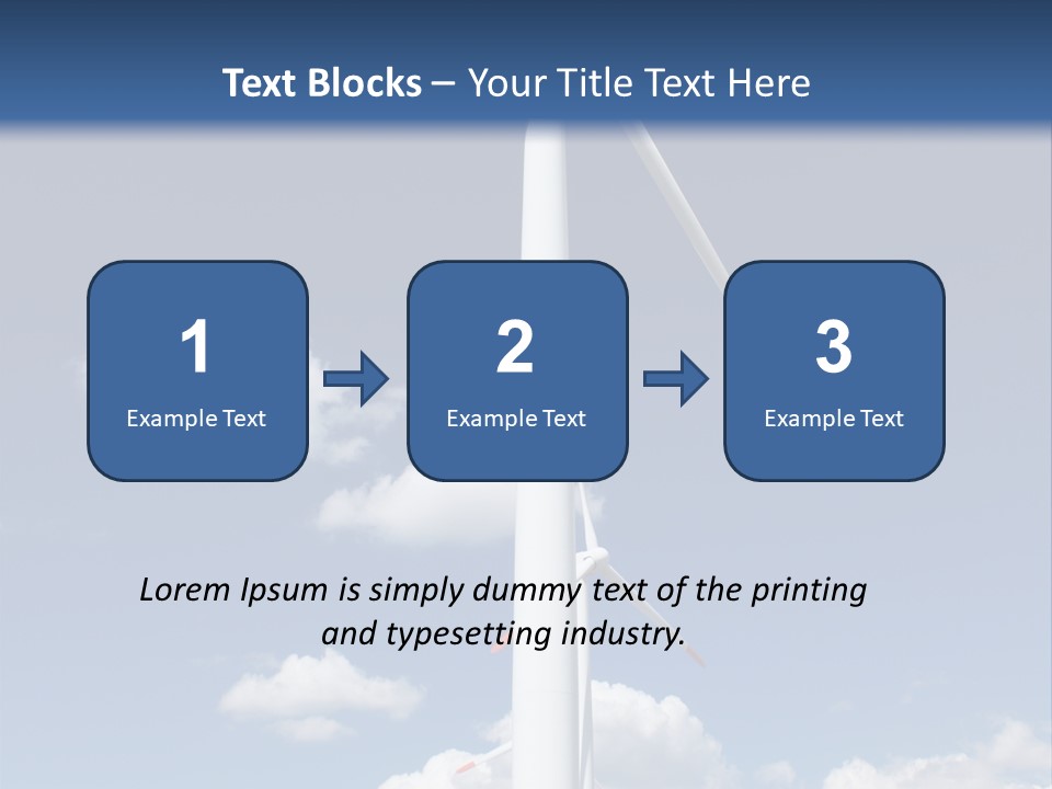Sustainability Target Cloud PowerPoint Template