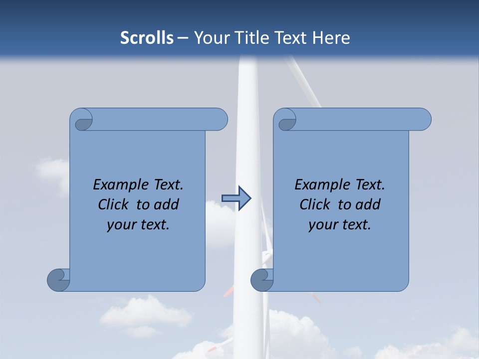 Sustainability Target Cloud PowerPoint Template