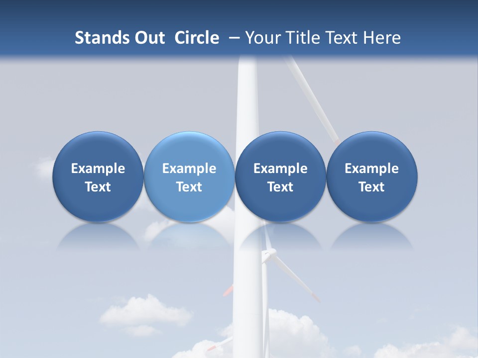 Sustainability Target Cloud PowerPoint Template