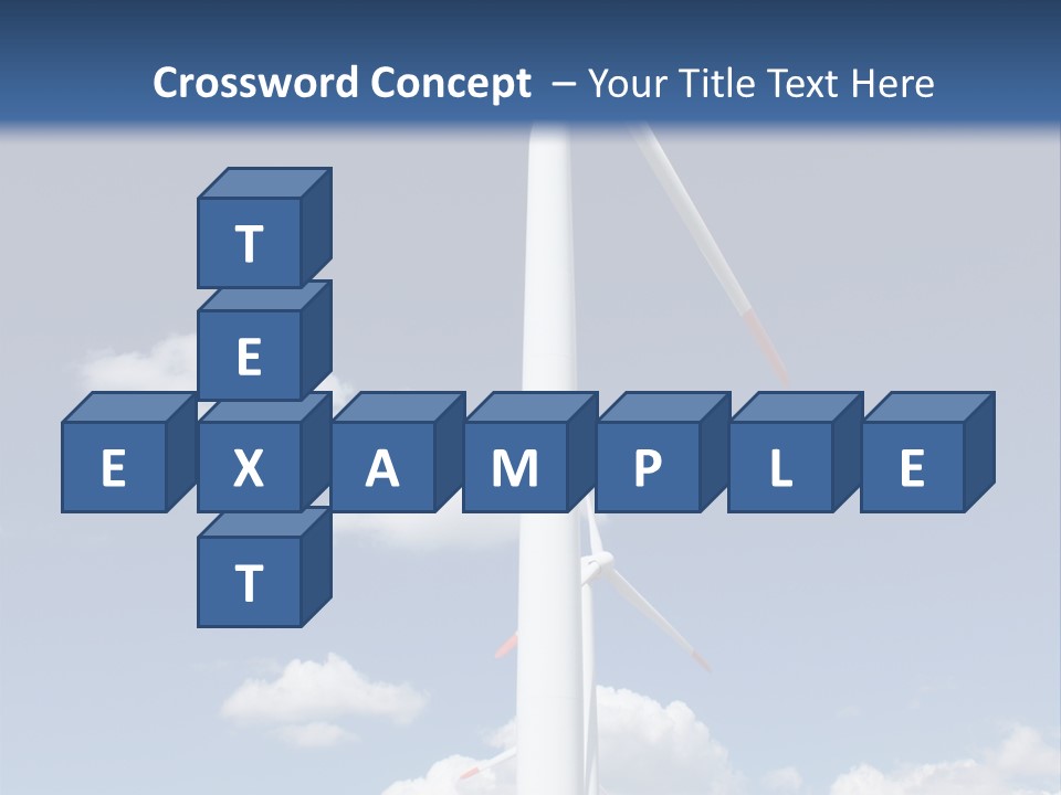 Sustainability Target Cloud PowerPoint Template