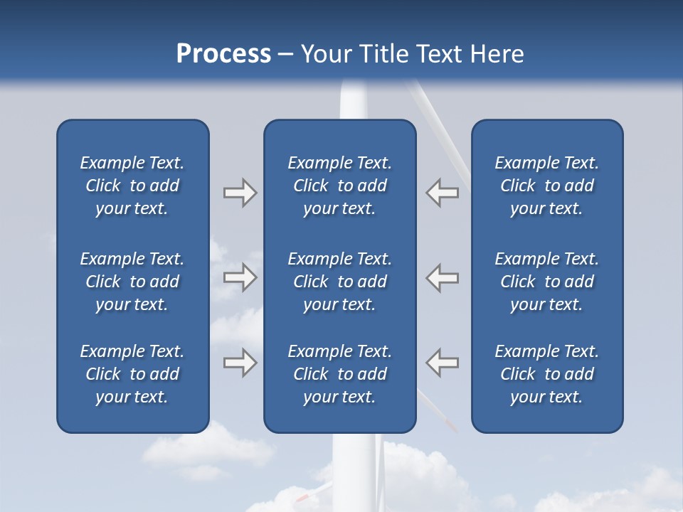 Sustainability Target Cloud PowerPoint Template